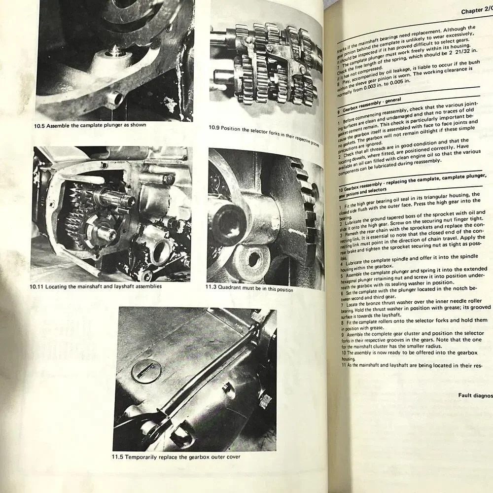 Haynes Triumph Trident BSA Rocket 3 741cc 1969 On Owners Workshop Manual Book